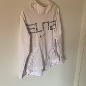 Nike Elite White Dri-Fit Hoodie